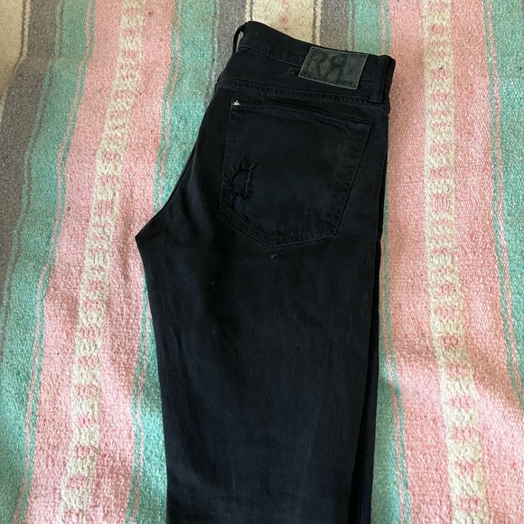 RRL Black Skinny Selvedge, Men’s - Picture 1 of 10